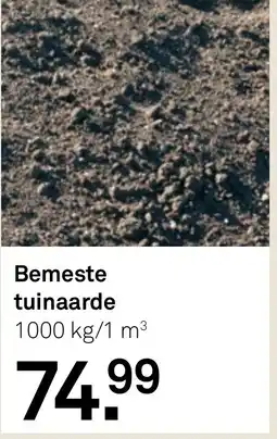 Karwei Bemeste tuinaarde aanbieding