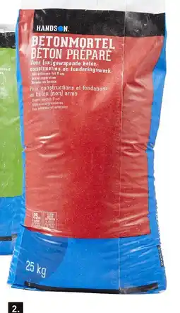 Karwei Handson betonmortel aanbieding