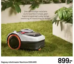 Karwei Segway robotmaaier Navimow 1206 awd aanbieding