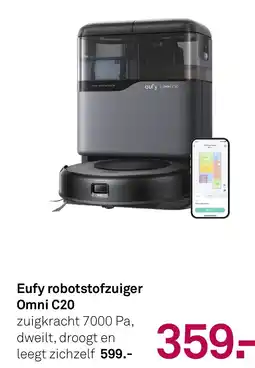 Karwei Eufy robotstofzuiger omni c20 aanbieding