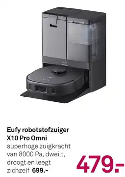 Karwei Eufy robotstofzuiger X10 Pro Omni aanbieding