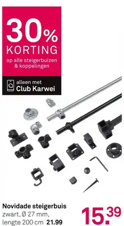 Karwei Novidade steigerbuis aanbieding