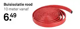 Karwei Buisisolatie rood aanbieding