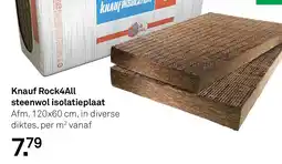 Karwei Knauf Rock4All steenwol isolatieplaat aanbieding