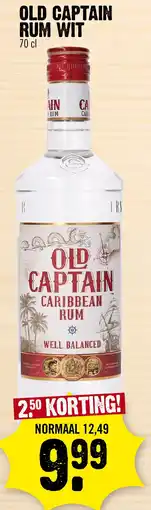 Super Dirck 3 Old captain rum wit aanbieding
