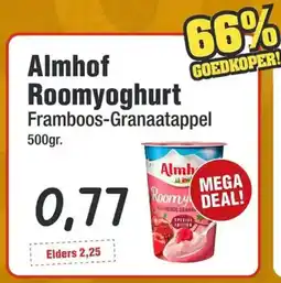 Budget Food Almhof Roomyoghurt aanbieding