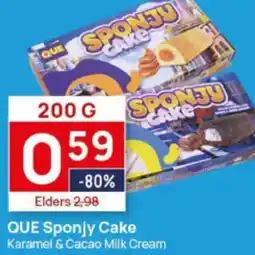 Butlon QUE Sponjy Cake aanbieding