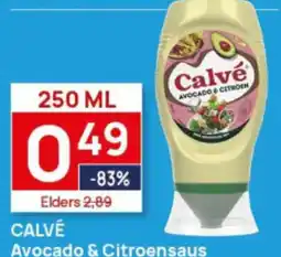 Butlon Calvé avocado & citroen aanbieding