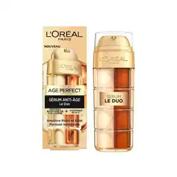Trekpleister L'Oréal Paris Age Perfect Le Duo Anti-age Serum aanbieding
