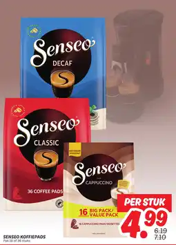 Dekamarkt Senseo koffiepads aanbieding