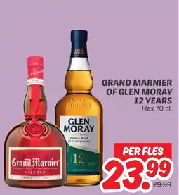 Dekamarkt Grand marnier of glen moray 12 years aanbieding