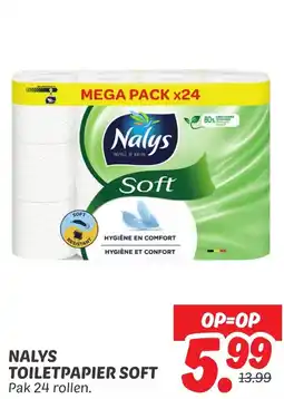 Dekamarkt Nalys toiletpapier soft aanbieding
