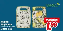 Dekamarkt Enrico snijplank aanbieding