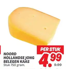 Dekamarkt Noord hollandse jong belegen kaas aanbieding