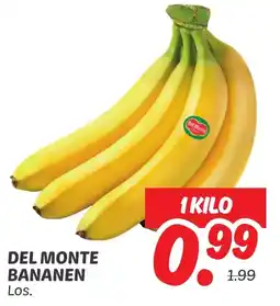 Dekamarkt Del monte bananen aanbieding