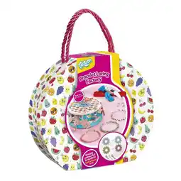 Top1Toys Armbandjes maken weven hobbydoos 12 x 6,5 cm Totum aanbieding