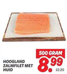 Dekamarkt Hoogland zalmfilet met huid aanbieding