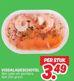Dekamarkt Vissaladeschotel aanbieding