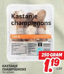 Dekamarkt Kastanje champignons aanbieding