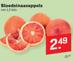 Coop Bloedsinaasappels aanbieding