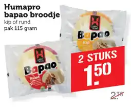 Coop Humapro bapao broodje aanbieding
