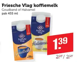 Coop Friesche Vlag koffiemelk aanbieding