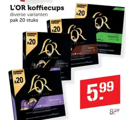 Coop L'OR koffiecups aanbieding