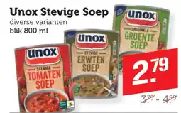 Coop Unox Stevige Soep aanbieding