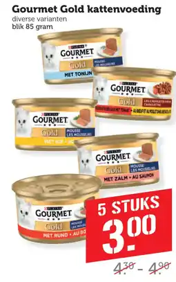 Coop Gourmet Gold kattenvoeding aanbieding
