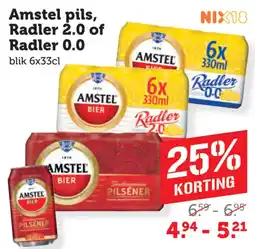 Coop Amstel pils, Radler 2.0 of Radler 0.0 aanbieding