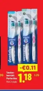 Lidl Tanden-borstels Perfection aanbieding