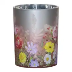 Marskramer Theelichthouder bloemen boeket large 18 cm aanbieding