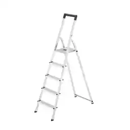 Marskramer Hailo L40 Huishoudtrap met 5 Treden Aluminium aanbieding