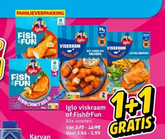 Iglo viskraam of Fish&Fun