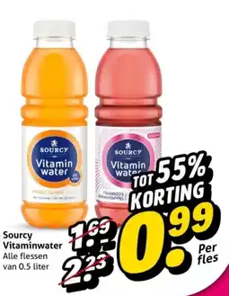 Hoogvliet Sourcy Vitamin water aanbieding