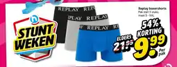 Hoogvliet Replay boxershorts aanbieding
