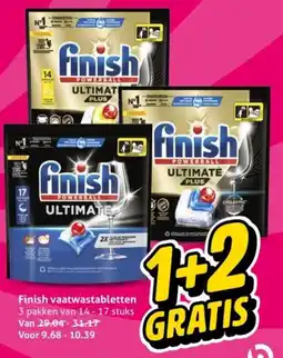 Hoogvliet Finish vaatwastabletten aanbieding