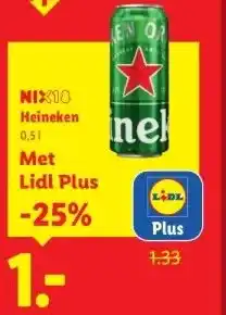 Lidl Heineken aanbieding