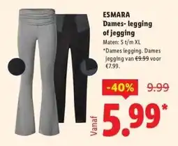 Lidl Dames-legging of jegging aanbieding