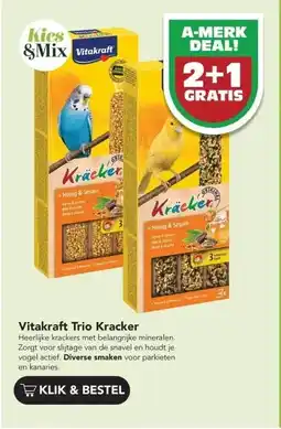 Discus Vitakraft Trio Kracker aanbieding