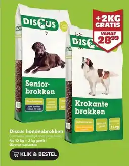 Discus Discus hondenbrokken aanbieding