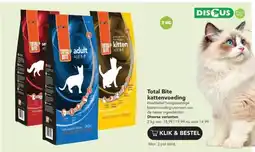 Discus Total Bite kattenvoeding aanbieding