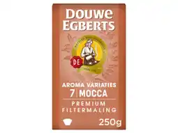 Hoogvliet Douwe Egberts Mocca (7) Filterkoffie aanbieding
