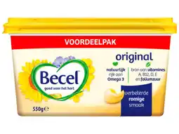 Hoogvliet Becel Margarine original aanbieding