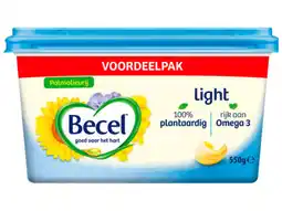 Hoogvliet Becel Margarine light aanbieding