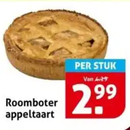 Hoogvliet Roomboter appeltaart aanbieding