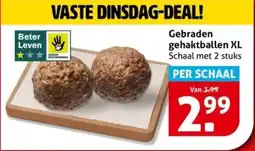 Hoogvliet Gebraden gehaktballen XL aanbieding