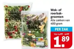 Hoogvliet Wok of roerbak groenten aanbieding