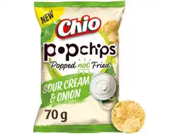 Hoogvliet Chio Popchips sour cream & onion aanbieding