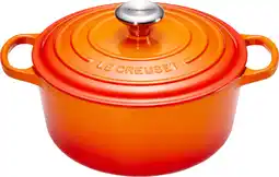 Coolblue Le Creuset Signature Ronde Braadpan 24 cm Oranjerood aanbieding